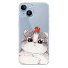 iSaprio Silikonové pouzdro - Cat 03 pro iPhone 14