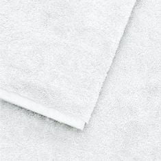 Ch. Fischbacher Bavlněný ručník na ruce PURE s úzkou bordurou 50 x 100 cm, bílá