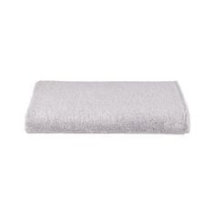 Ch. Fischbacher Malý bavlněný ručník PURE s úzkou bordurou 30 x 30 cm, světle šedá