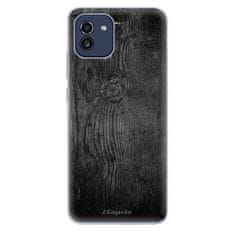 iSaprio Silikonové pouzdro - Black Wood 13 pro Samsung Galaxy A03
