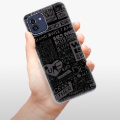 iSaprio Silikonové pouzdro - Text 01 pro Samsung Galaxy A03