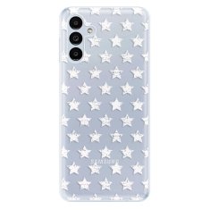 iSaprio Silikonové pouzdro - Stars Pattern - white pro Samsung Galaxy A13 5G