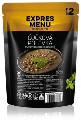 Expres Menu Čočková polévka 2P