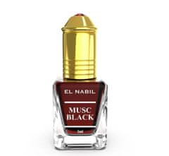 EL NABIL  MUSC BLACK - parfémový olej - roll-on 5ml