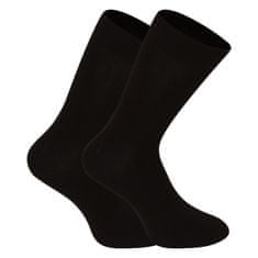 Nedeto 3PACK ponožky vysoké bambusové černé (3NDTP001) - velikost M