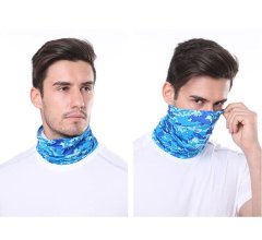 Merco Multipack 4ks Camouflage multifunkční šátek modrá