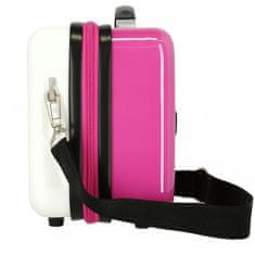 Joummabags ABS Cestovní kosmetický kufřík MINNIE MOUSE Pink, 21x29x15cm, 9L, 3413922