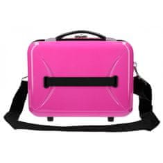 Joummabags ABS Cestovní kosmetický kufřík MINNIE MOUSE Pink, 21x29x15cm, 9L, 3413922