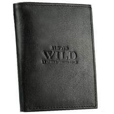 Always Wild Kožená vertikální peněženka bez zapínání