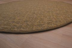 Vopi Kusový koberec Alassio zlatohnědý kruh 67x67 (průměr) kruh