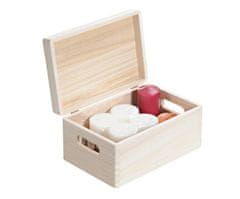 Kesper Dřevěný box s víkem 29x19x14 cm - pavlovnie