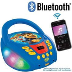 Lexibook CD přehrávač Paw Patrol Bluetooth se světelnými efekty