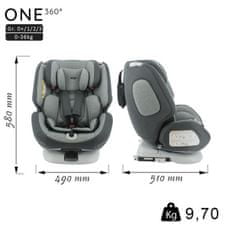 VERVELEY MIGO - AUTO ONE SEAT otočná o 360° ISOFIX od narození do cca 36 kg GR 0/1/2/3