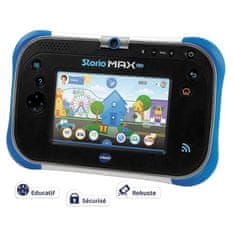 Vtech VTECH, Storio Max 2.0 5 Blue console, 5palcový vzdělávací tablet pro děti