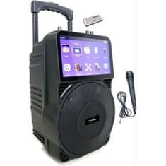 VERVELEY INOVALLEY Speaker - KA120 - Karaoke reproduktor na vozíku s led diodami