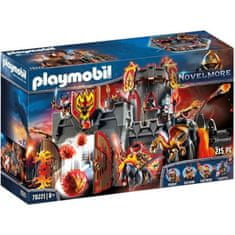 Playmobil PLAYMOBIL 70221, Novelmore, sopečná pevnost Burnhamských nájezdníků, novinka pro rok 2020