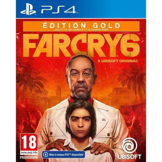 Ubisoft Hra Far Cry 6 pro systém PS4 ve zlaté edici