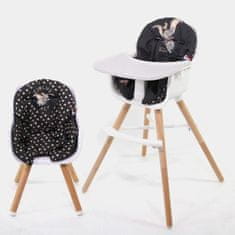 Nania Nania, Vývojová židlička na krmení PAULETTE, Od 6 měsíců do 5 let, Oboustranný polštář, Vyrobeno ve Francii, Dumbo