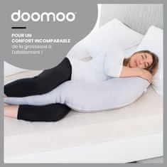 VERVELEY BABYMOOV Těhotenský polštář Doomoo Classic šedý