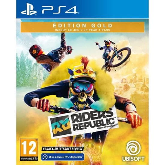 VERVELEY Hra pro PS4 Riders Republic Gold Edition