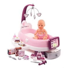 VERVELEY SMOBY Baby Nursery Electronique + Poupon Pee - 24 doplňků