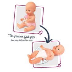 VERVELEY SMOBY Baby Nursery Electronique + Poupon Pee - 24 doplňků