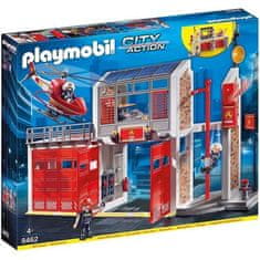 Playmobil PLAYMOBIL 9462, City Action, Hasiči s vrtulníkem, novinka pro rok 2019