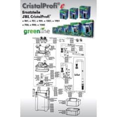VERVELEY Filtr Cristalprofi E702 Greenline Jbl