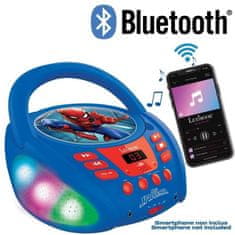 Lexibook Přehrávač CD Spider-Man Bluetooth se světelnými efekty
