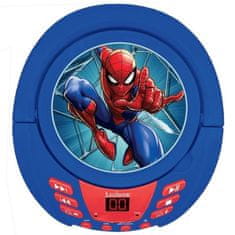 Lexibook Přehrávač CD Spider-Man Bluetooth se světelnými efekty