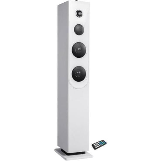 Inovalley INOVALLEY HP33-CD Bluetooth sound tower, přehrávač CD, bílý