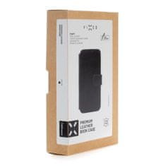 FIXED ProFIT kožené pouzdro na iPhone 13 Pro Max, černé Černá