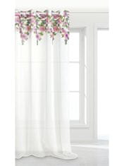 SIIN závěs s květy Mansion 140 cm x 250 cm Imw bílá 140 cm x 250 cm