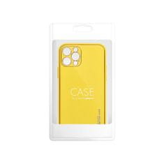 MobilMajak Obal / kryt na Samsung Galaxy A14 5G žlutý - LEATHER Case