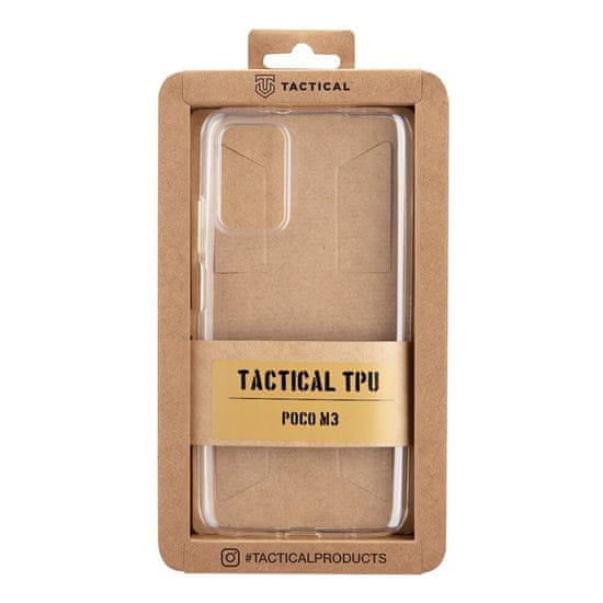 Tactical TPU kryt Xiaomi Poco M3 čirý, 8596311139840