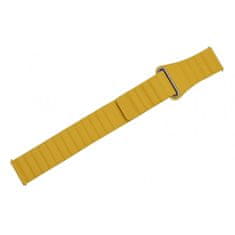 Drakero Kožený řemínek žlutý Elegance 22 mm PRCZ-6712