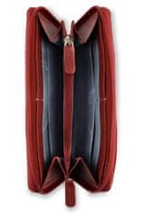 Bugatti Dámská kožená peněženka na zip Banda červená