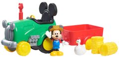 Minnie Mouse Mickey Mouse s traktorem a příslušenstvím.