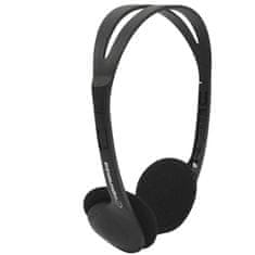 Northix Esperanza - Stereo sluchátka na uši - černá 