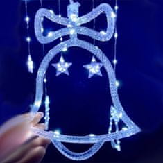 BEMI INVEST Vánoční LED závěs Zvonek