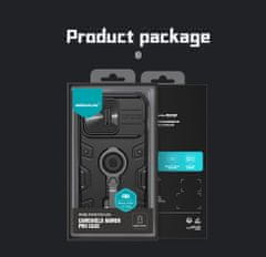 Nillkin  CamShield Armor PRO Magnetic Zadní Kryt pro Apple iPhone 14 Pro Black