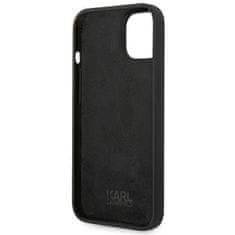 Karl Lagerfeld KLHCP14MSLCTBK hard silikonové pouzdro iPhone 14 PLUS 6.7" black Silicone Choupette Body