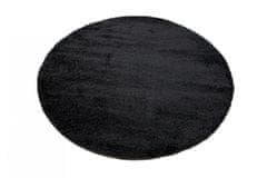 Chemex Koberec Delhi Exkluzivní Kruh 7388A Sfg Černá 80x80 cm