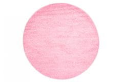 Chemex Koberec Delhi Exkluzivní Kruh 7388A Sfa Růžová 200x200 cm