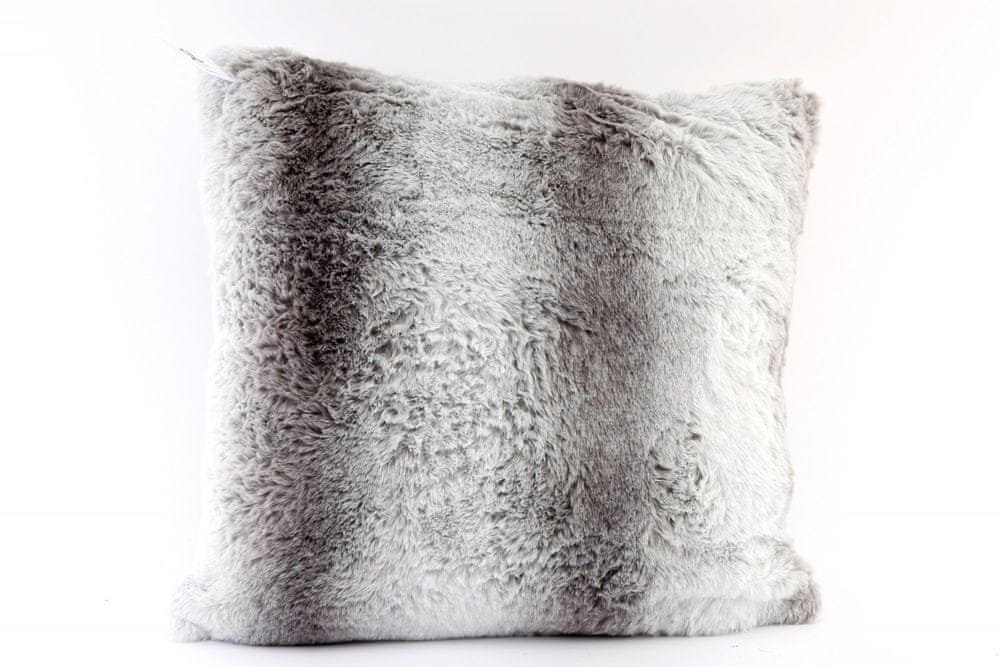 Sifcon Dekorační polštář, šedý, 40x40 cm
