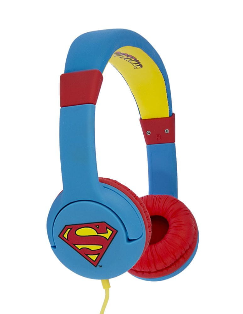 OTL Technologies Superman Man of Steel dětská sluchátka - rozbaleno