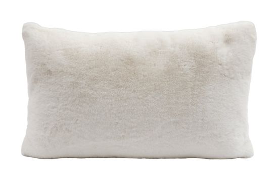 Sifcon Dekorační polštář FUR, 30x50 cm, bílá
