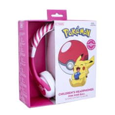 OTL Technologies Pokémon Pink Pokeball dětská sluchátka
