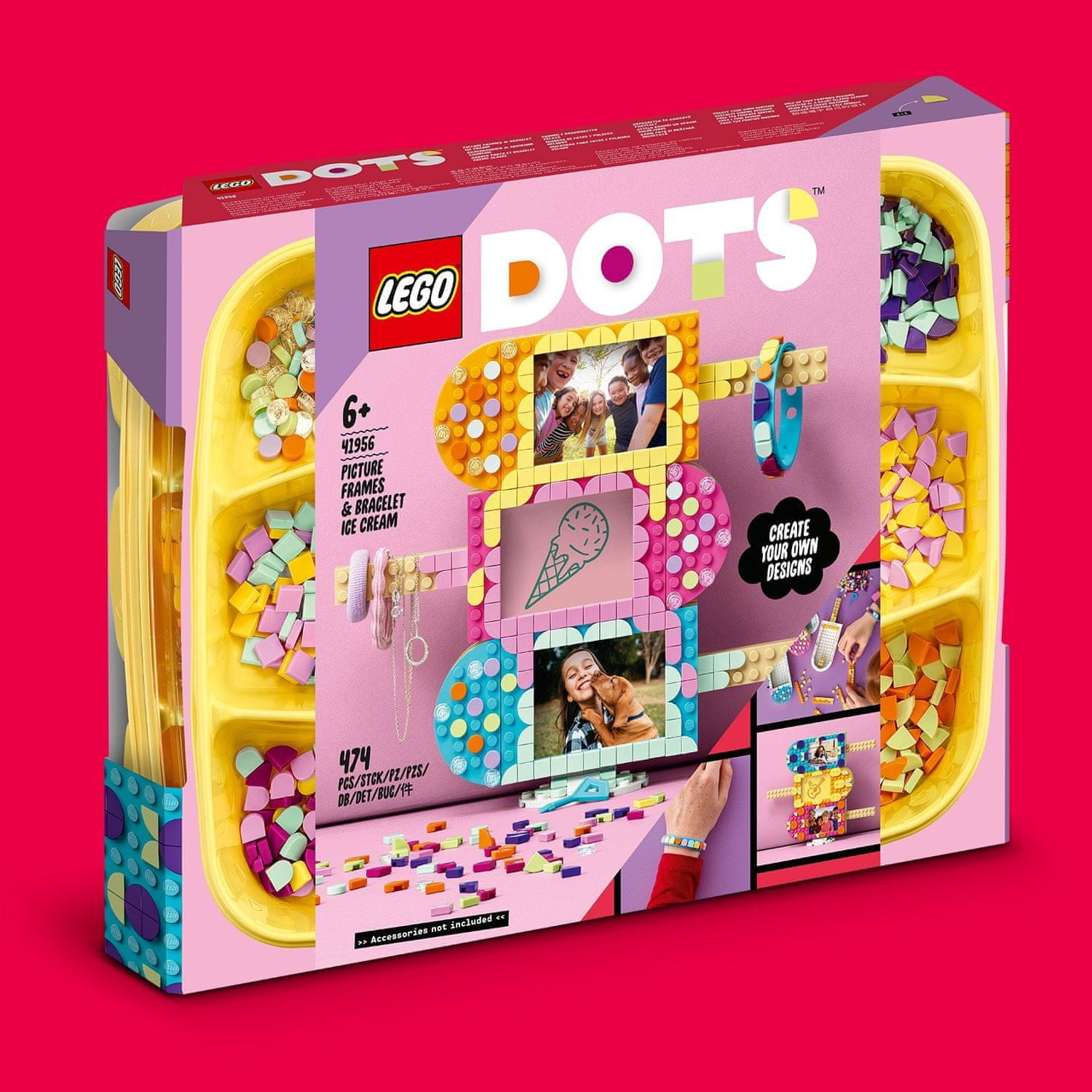 LEGO DOTS 41956 Rámečky a náramek – nanuky