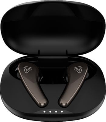 moderní sluchátka do uší yenkee yhp-05bt Bluetooth handsfree funkce výdrž 6 h na nabití nabíjecí pouzdro